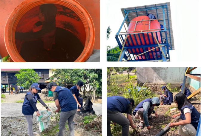 Pembersihan Tandon PAMSIMAS