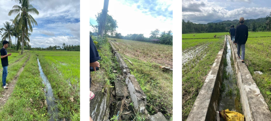 Observasi dan Survei Langsung Mengenai Irigasi Sawah di Kelurahan Kassa
