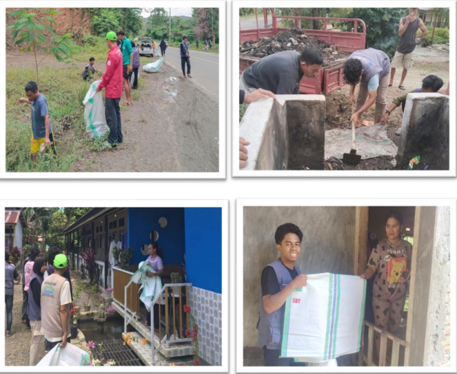 Dokumentasi KKN-TI Universitas Halu Oleo di Desa Tirawuta Tahun 2025