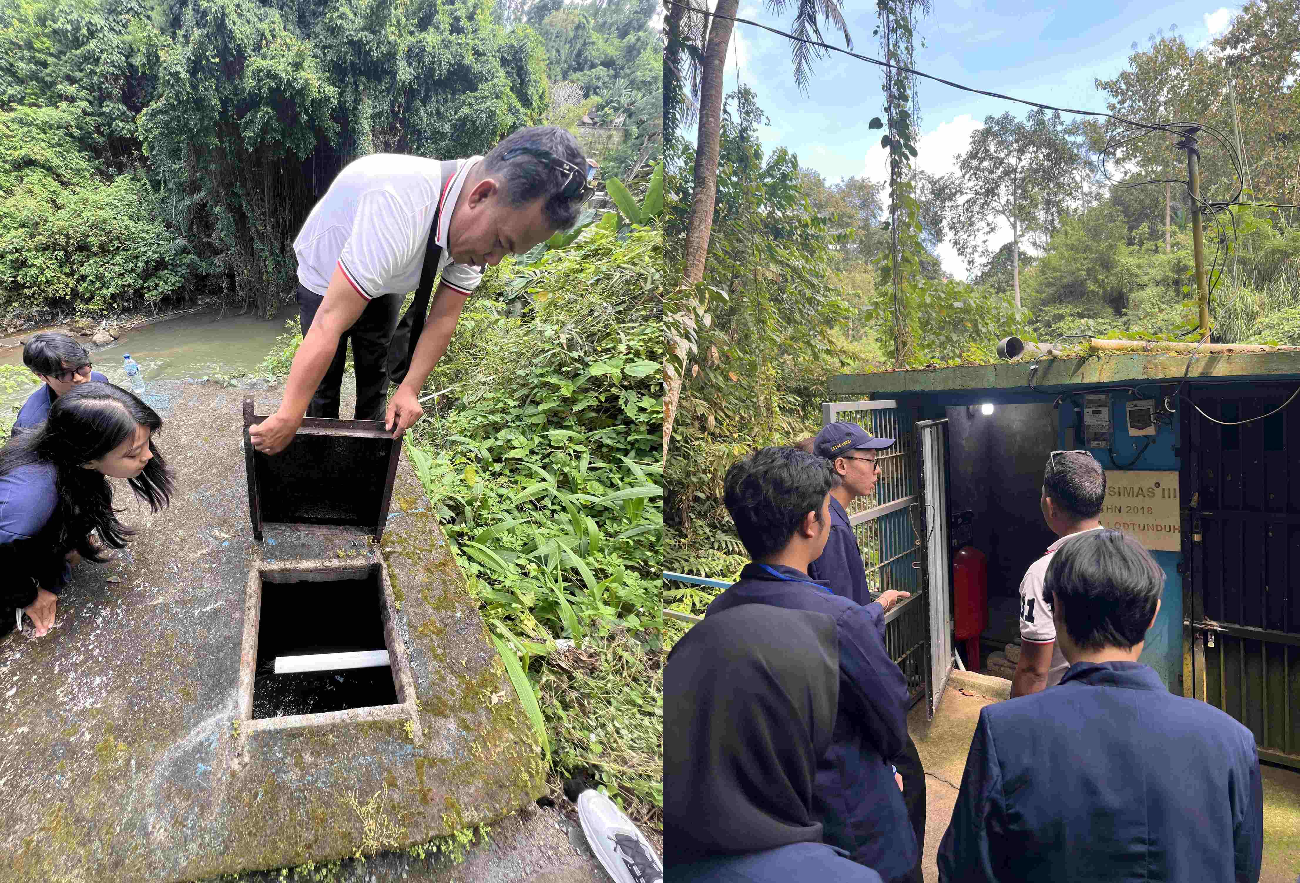 Suvei ke Lokasi Pamsimas di Desa Lodtunduh