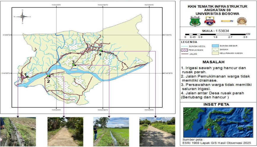 Peta IMAP Desa Kassa